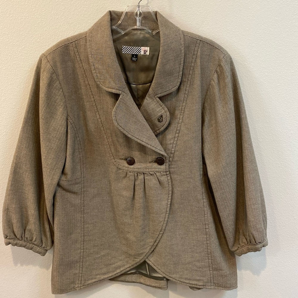 Vintage Volcom Stone Brown “on Deck jacket” L